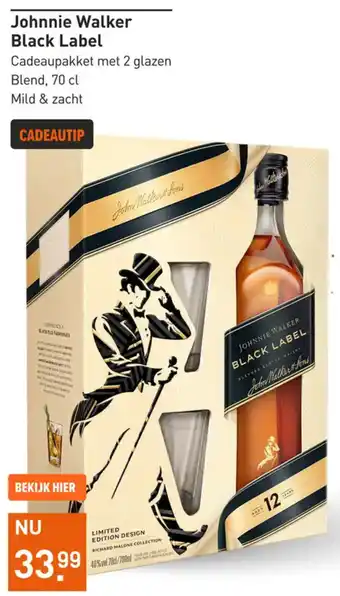 Gall & Gall Johnnie Walker Black Label aanbieding