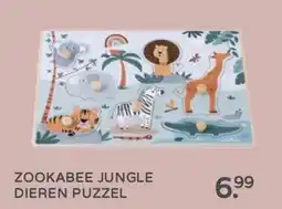 Prenatal ZOOKABEE JUNGLE DIEREN PUZZEL aanbieding