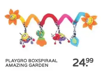 Prenatal PLAYGRO BOXSPIRAAL AMAZING GARDEN aanbieding
