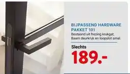 Kluswijs BIJPASSEND HARDWARE PAKKET 101 aanbieding