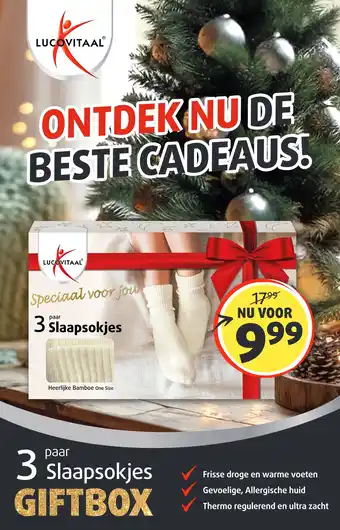 Lucovitaal 3 slaapsokjes giftbox aanbieding