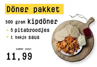 Kippie Döner pakket aanbieding