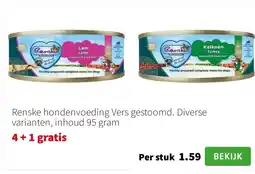 Intratuin Renske hondenvoeding Vers gestoomd aanbieding