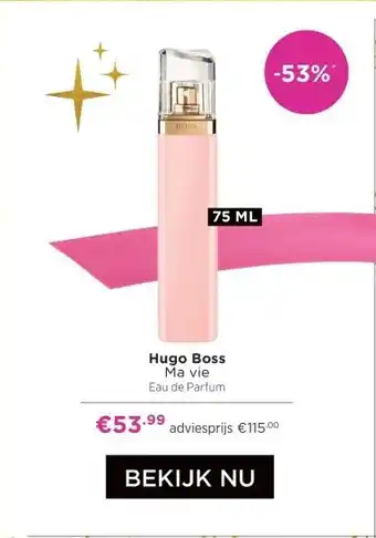 ICI Paris XL Hugo Boss Ma vie Eau de Parfum aanbieding