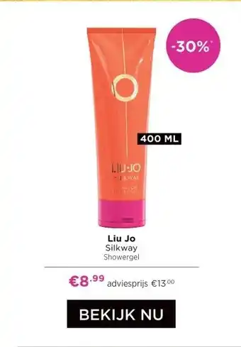 ICI Paris XL Liu Jo Silkway Showergel aanbieding