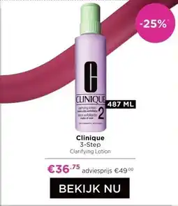 ICI Paris XL Clinique 3-Step Clarifying Lotion aanbieding