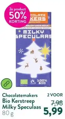 Holland & Barrett Bio Kerstreep Milky Speculaas aanbieding