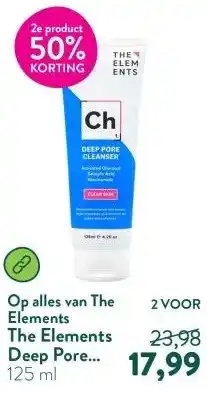 Holland & Barrett The Elements Deep Pore Cleanser aanbieding