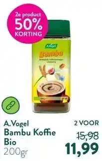 Holland & Barrett Bambu Koffie Bio aanbieding