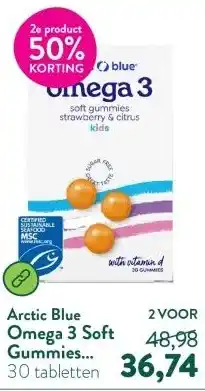 Holland & Barrett Omega 3 Soft Gummies Kids – 30 gummies aanbieding