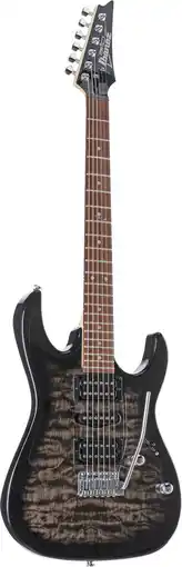 Bol.com Elektrische gitaar Ibanez GRX70QATKS Transparant Black Sunburst aanbieding