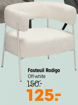 Kwantum Fauteuil Rodigo aanbieding