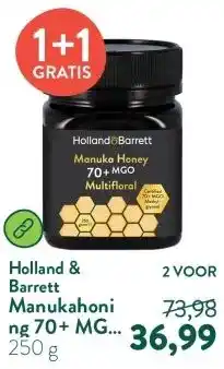 Holland & Barrett Manukahoning 70+ MGO Multifloraal aanbieding