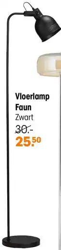 Kwantum Vloerlamp Faun aanbieding