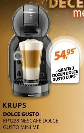 Expert Krups dolce gusto aanbieding