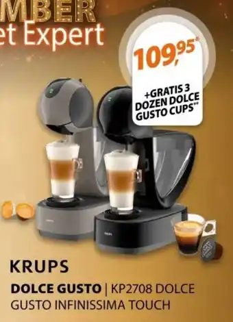 Expert Krups dolce gusto aanbieding