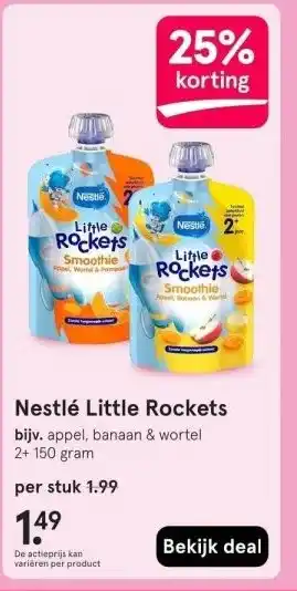 Etos Nestlé Little Rockets aanbieding