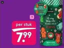 Etos Sence geschenkset met douchegel en bad bruisballen aanbieding