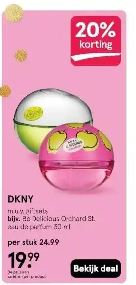 Etos DKNY aanbieding