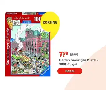 Bruna Fleroux Groningen Puzzel - 1000 Stukjes aanbieding