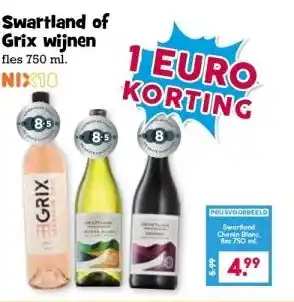 Boon`s Markt Swartland of Grix wijnen aanbieding