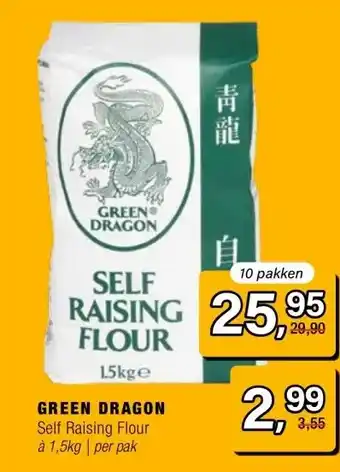 Amazing Oriëntal GREEN DRAGON aanbieding