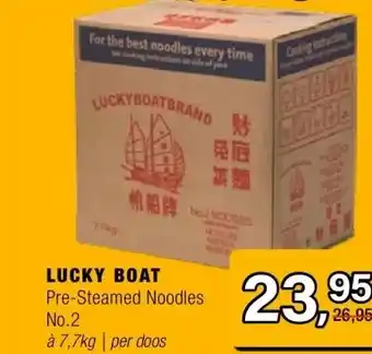 Amazing Oriëntal LUCKY BOAT aanbieding