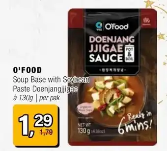 Amazing Oriëntal O'FOOD aanbieding