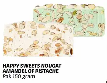 Dekamarkt Happy Sweets Nougat Amandel of Pistache aanbieding