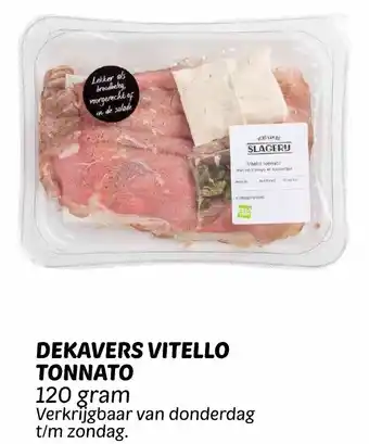 Dekamarkt Dekavers vitello tonnato aanbieding