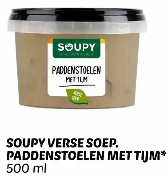 Dekamarkt Soupy Verse Soep, Paddenstoelen met Tijm aanbieding