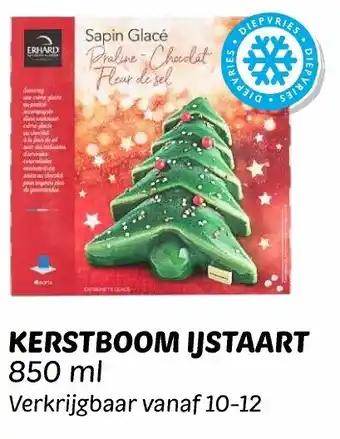 Dekamarkt Kerstboom Ijstaart aanbieding