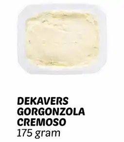 Dekamarkt Dekavers gorgonzola cremoso aanbieding