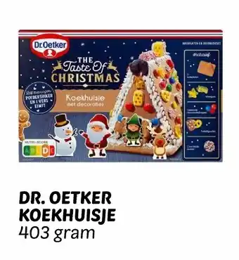 Dekamarkt Dr. oetker koekhuisje aanbieding