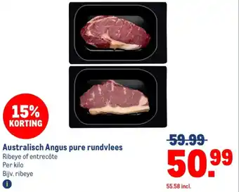 Makro Australisch Angus pure rundvlees aanbieding