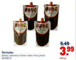 Makro Marinades aanbieding