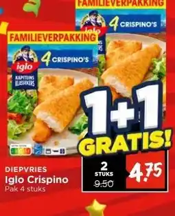 Vomar Voordeelmarkt DIEPVRIES Iglo Crispino aanbieding