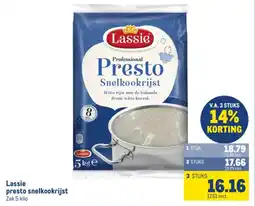 Makro Lassie presto snelkookrijst aanbieding