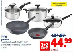 Makro Tefal pannen aanbieding