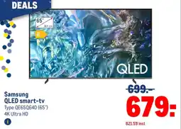 Makro Samsung QLED smart-tv aanbieding