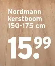 GAMMA Nordmann kerstboom aanbieding