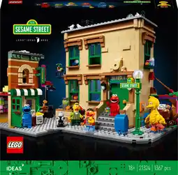 Bol.com LEGO Ideas 123 Sesame Street - 21324 aanbieding