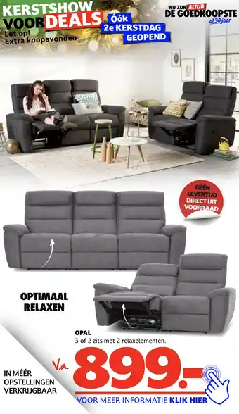 Seats and Sofas Opal aanbieding