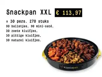 Kippie Snackpan XXL aanbieding