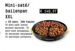 Kippie Mini-saté ballenpan XXL aanbieding