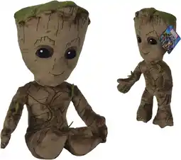 Amazon Disney - Marvel Young Groot, 45 cm, knuffel, pluche, bruin, vanaf 0 maanden aanbieding