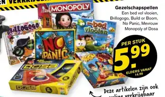 Hoogvliet Gezelschapspellen aanbieding