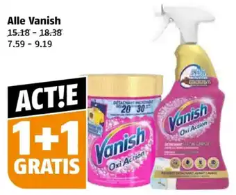 Poiesz Alle Vanish aanbieding