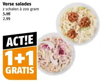 Poiesz Verse salades aanbieding