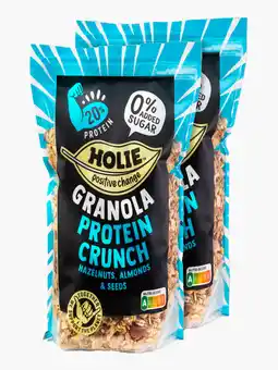 Flink Holie Granola Protein Crunch 350g 2x aanbieding